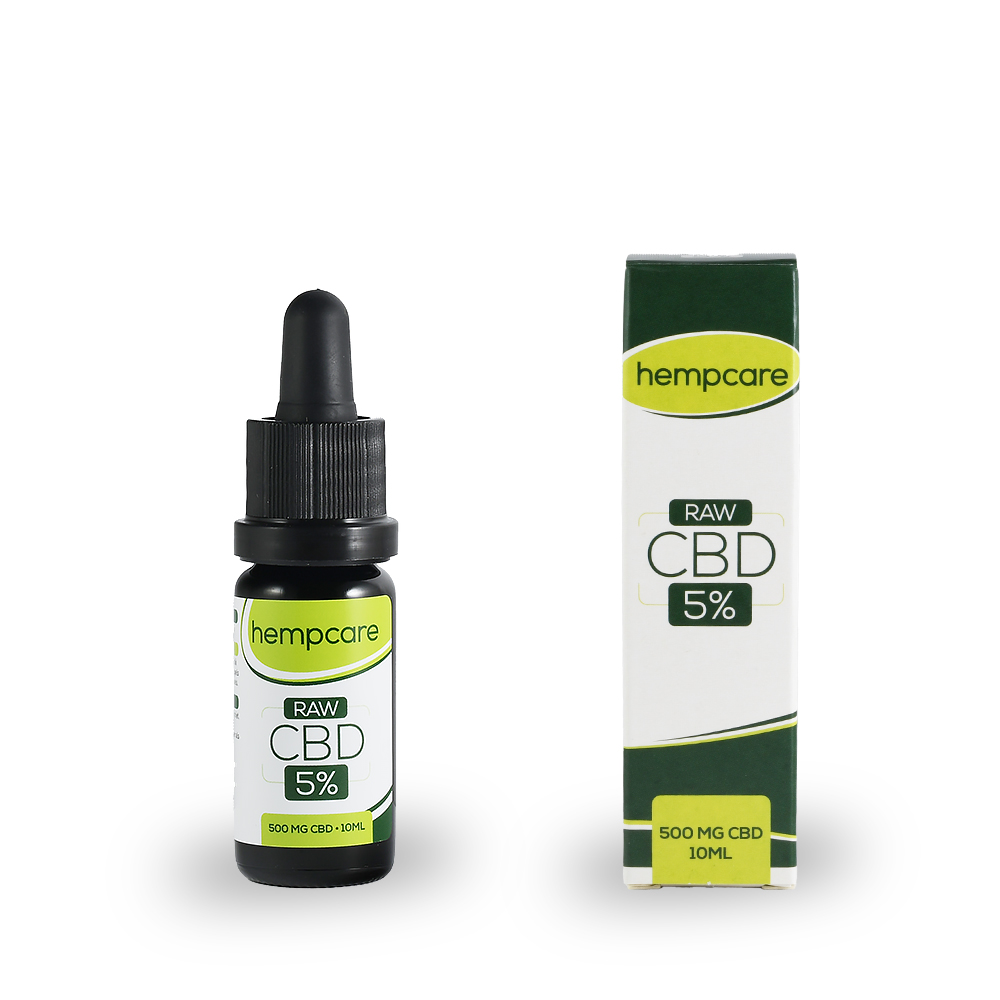 HempCare RAW 5% CBD – 10 ML