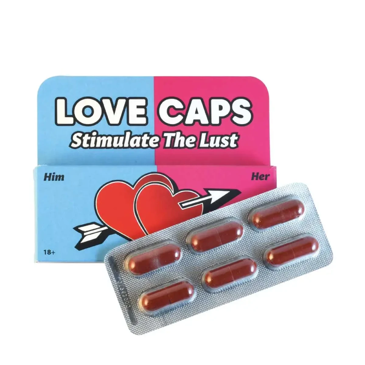 Love Caps Stimulate The Lust for Him and Her (6 CAPS) - Afbeelding 2
