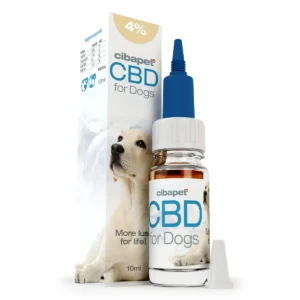 CBD olie voor honden 4% (10ml)