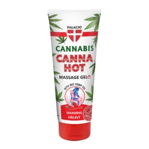 CANNABIS Massage Gel HOT Tube 200ML