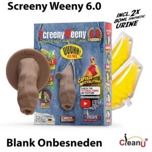 CleanUrin Screeny Weeny 6.0 BLANK ONBESNEDEN