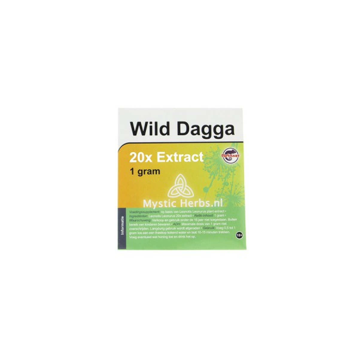 Wild Dagga 20X Extract - 1 Gram