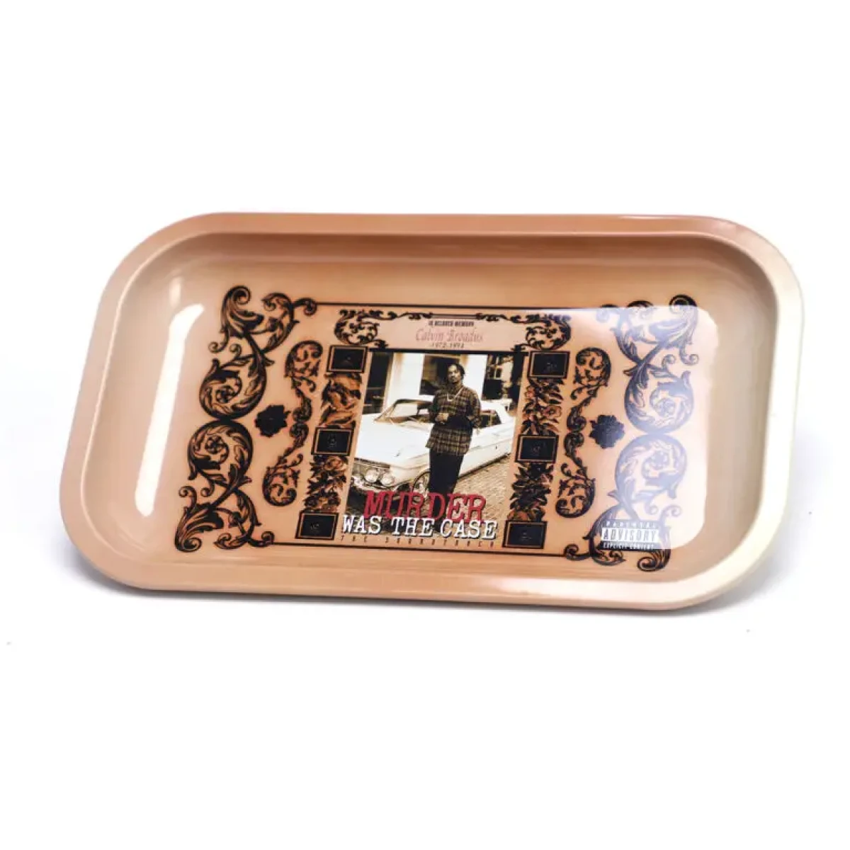 Murder Was the Case Rolling Tray 768x768