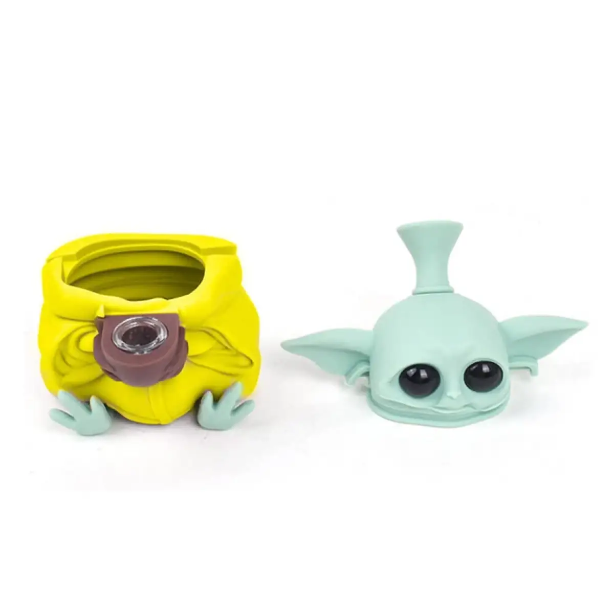 Baby Alien Siliconen Bong - Afbeelding 2